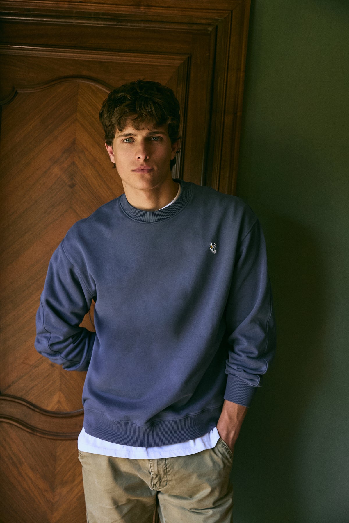 SUDADERA CLASSIC AZUL