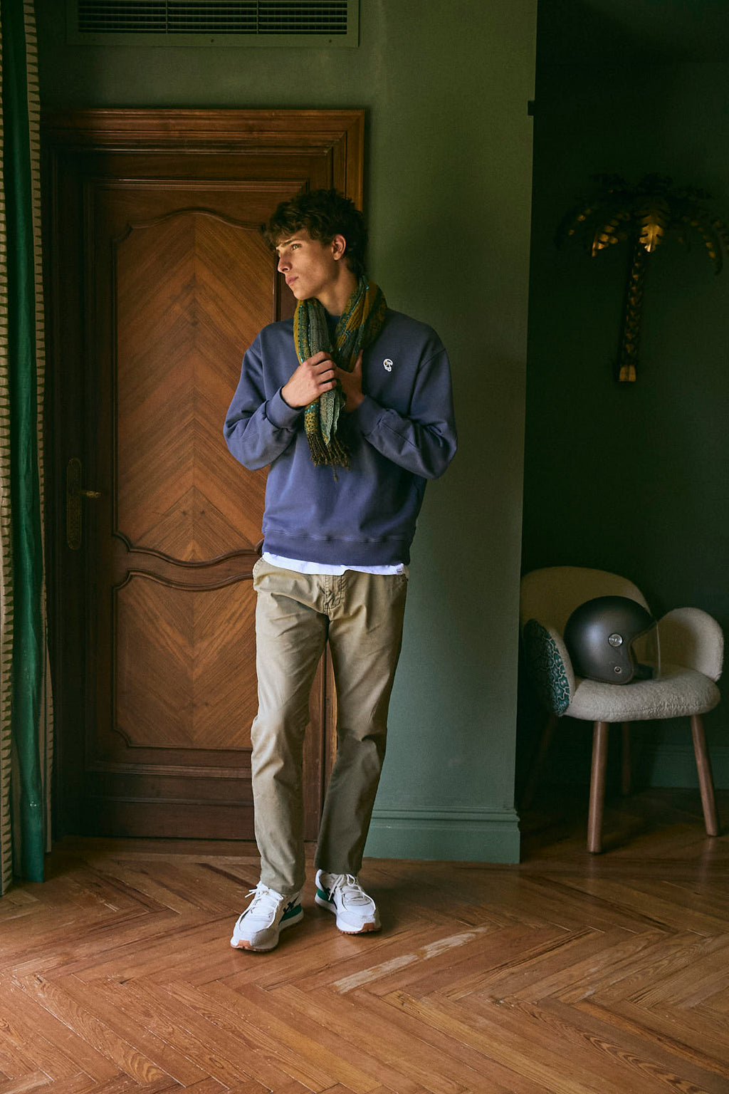 SUDADERA CLASSIC AZUL