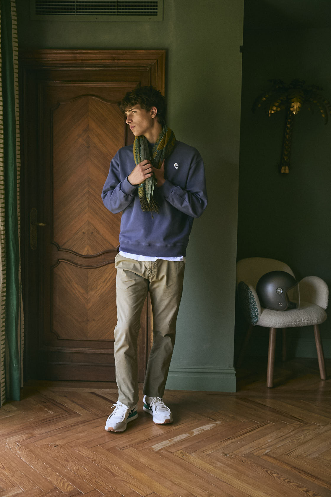 SUDADERA CLASSIC AZUL