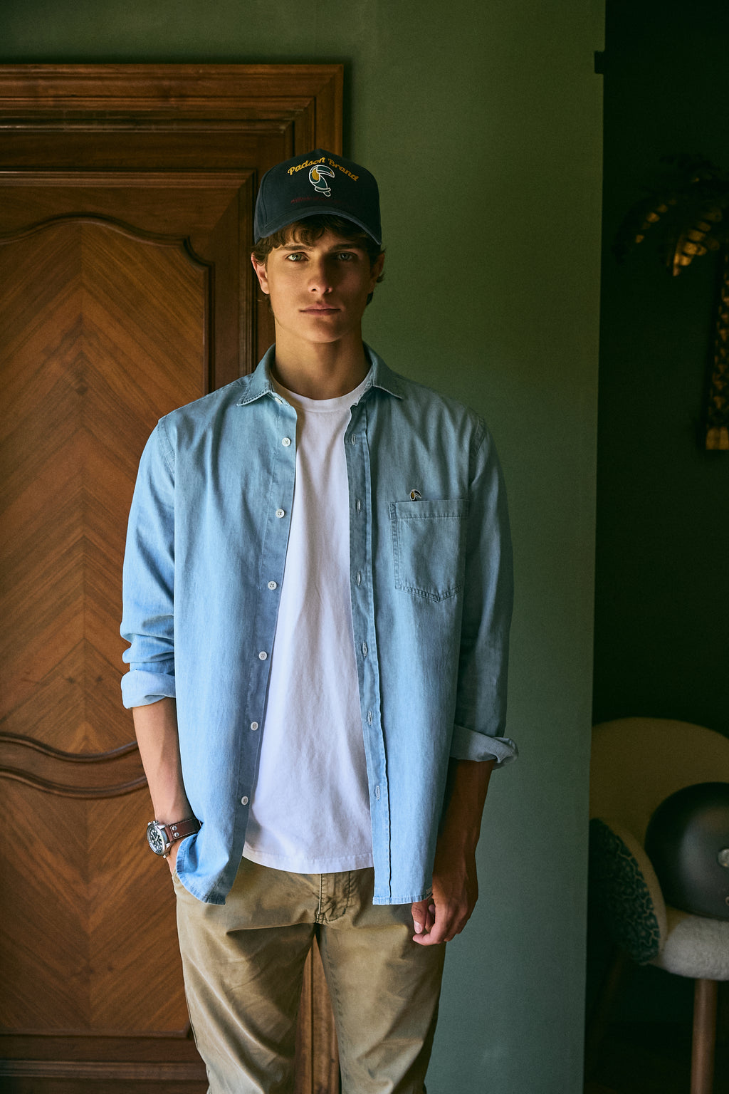 CAMISA DENIM CLARO