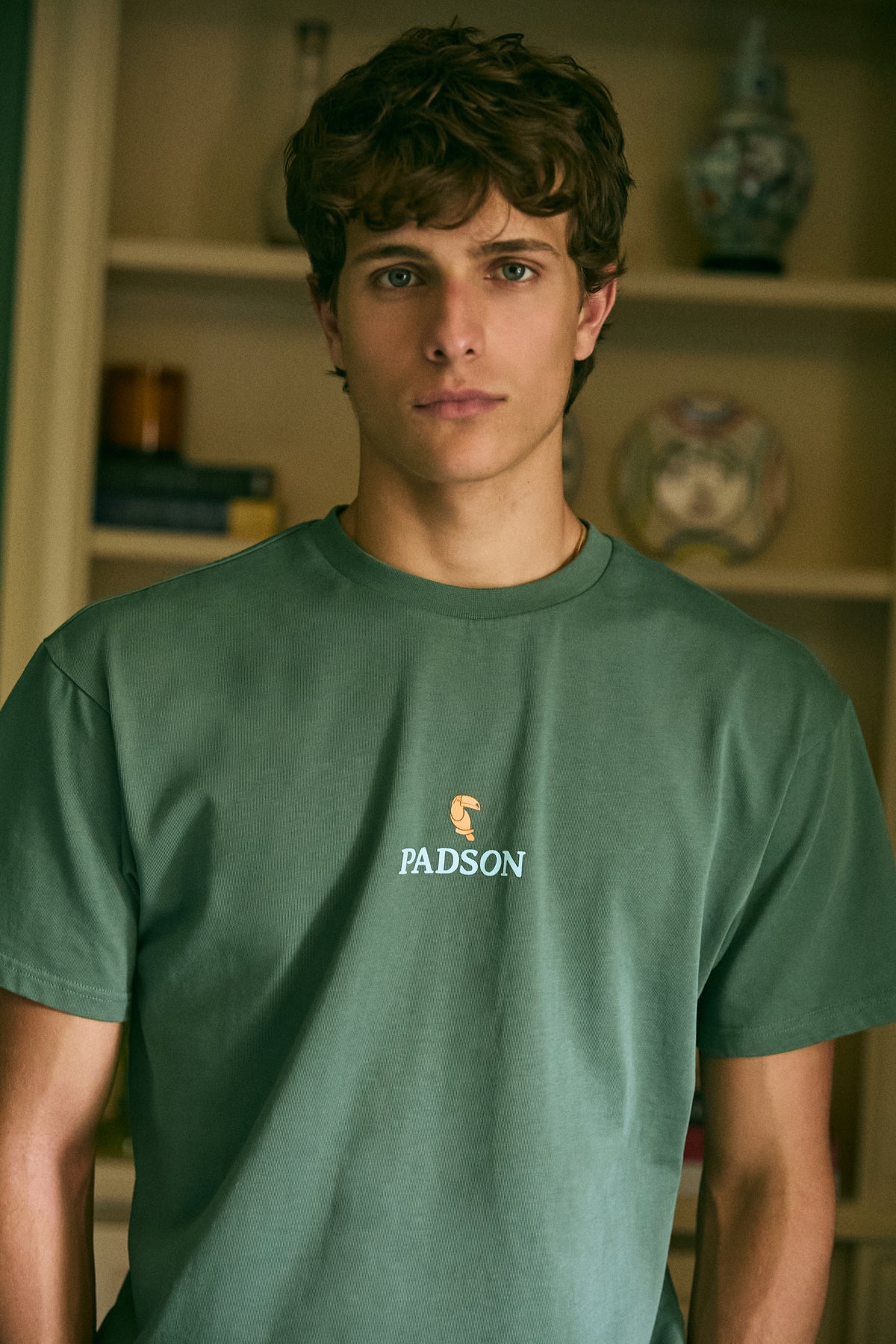 CAMISETA LOGO VERDE