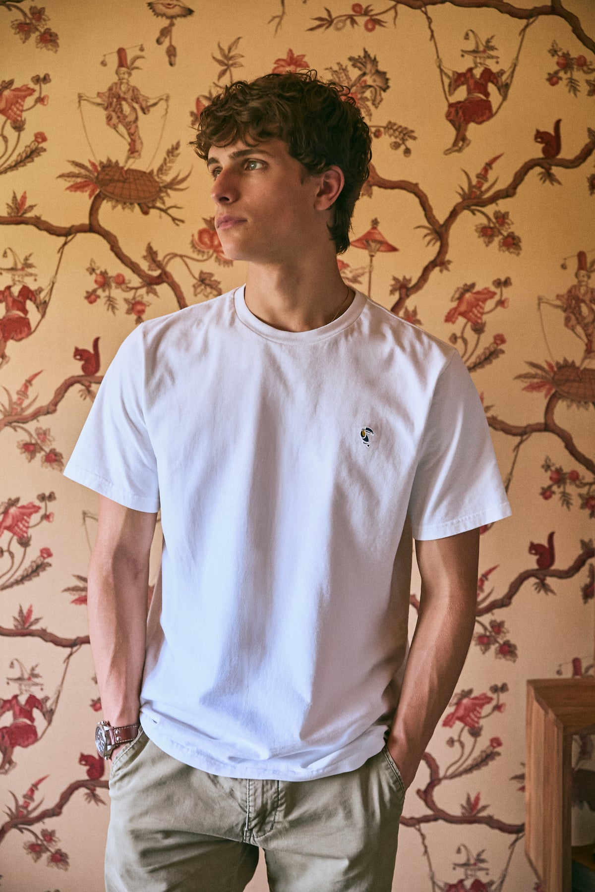CAMISETA BASIC GRIS MELANGE