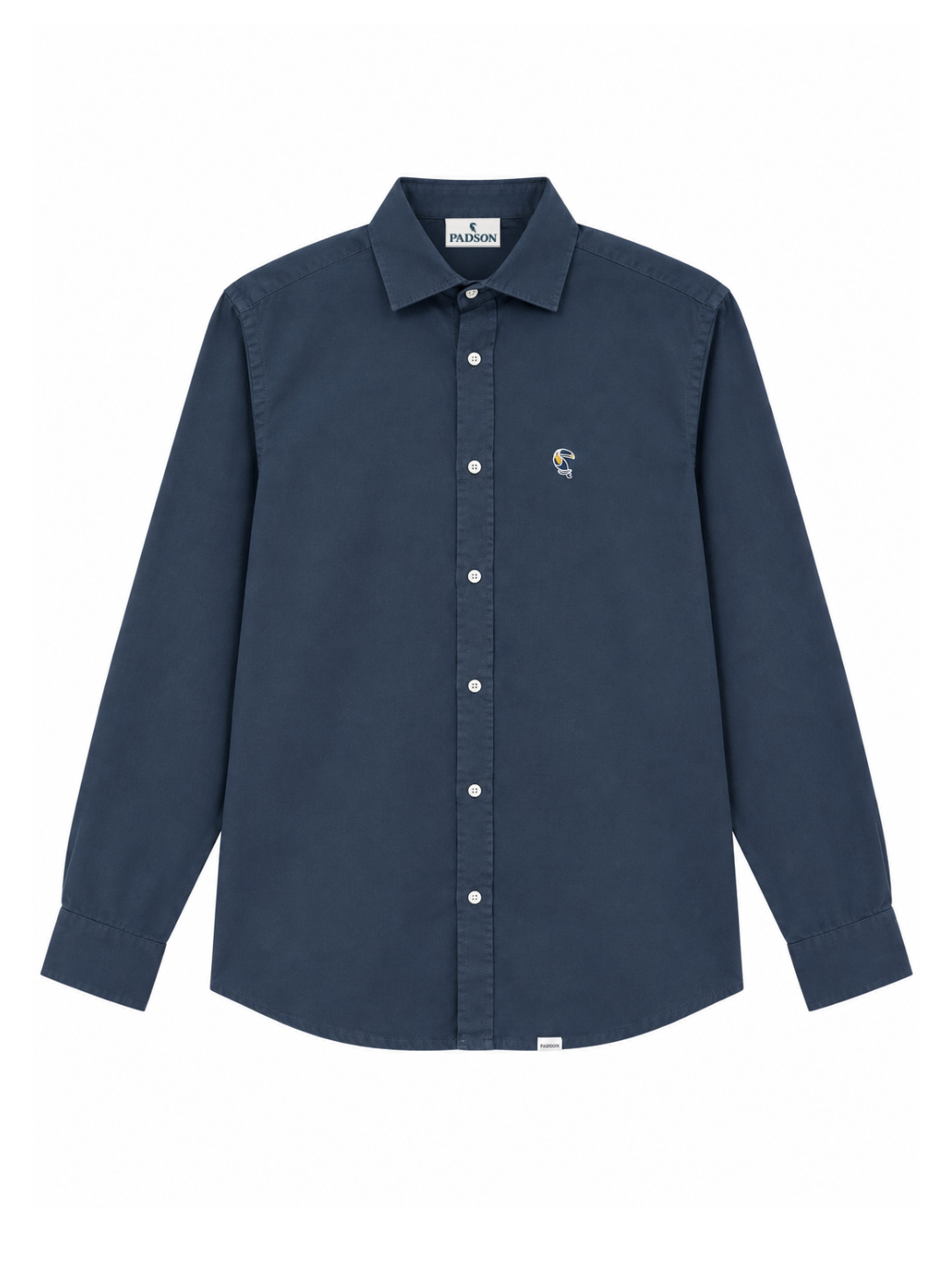 CAMISA SARGA AZUL MARINO