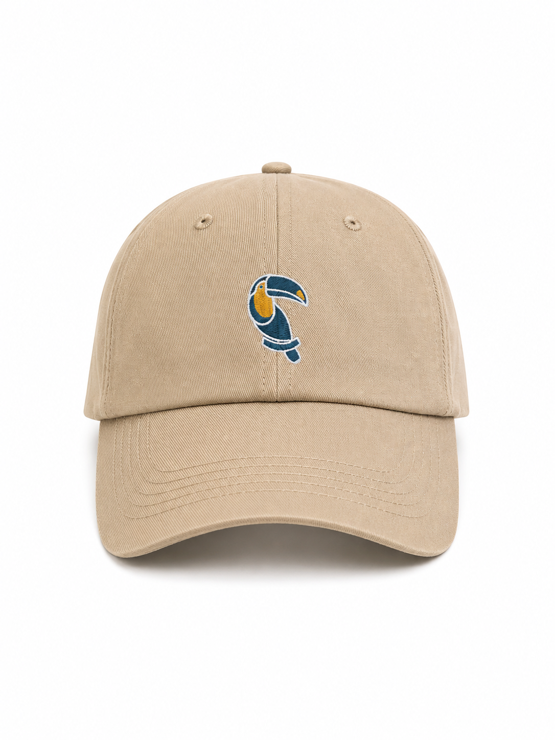 GORRA PADSON LOGO BEIGE