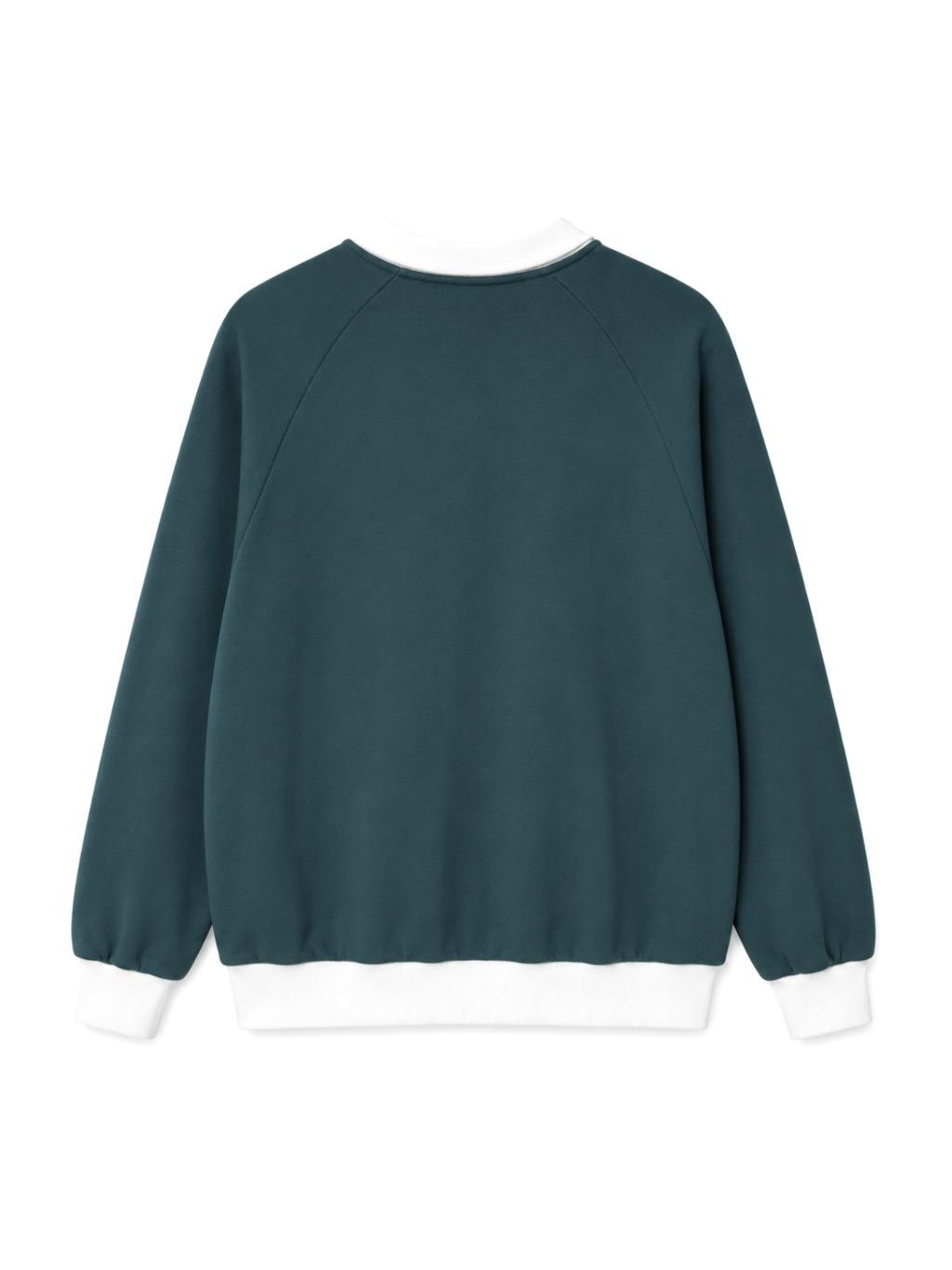 SUDADERA ZIP VERDE