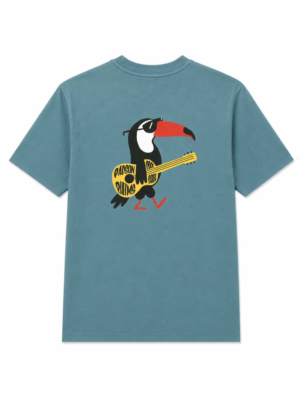 CAMISETA TUCAN VERDE GRISACEO